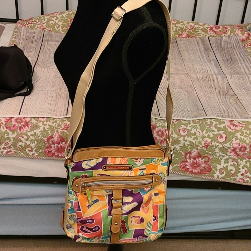 Lily Bloom fun travel print bag